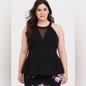 Torrid Peplum Top